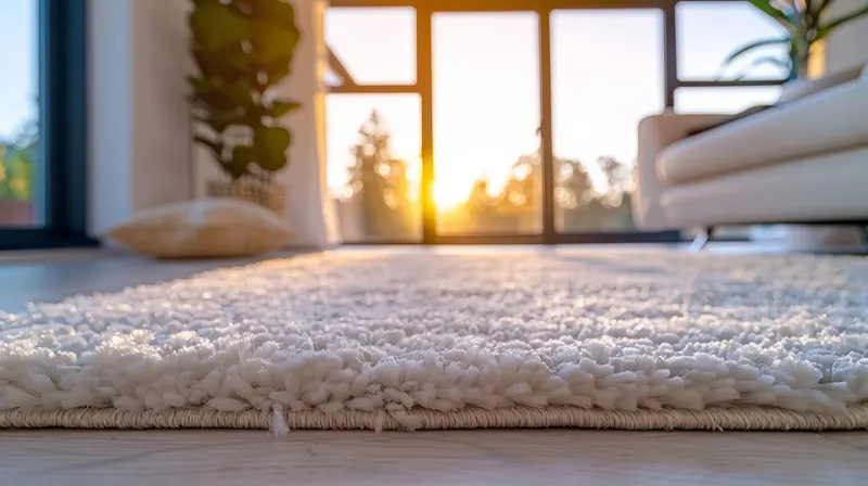 A soft rug in the evening sun
